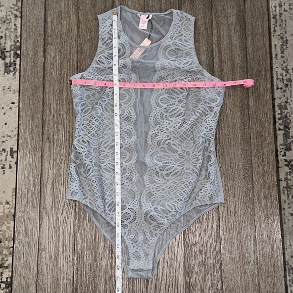 Victoria’s Secret mesh bodysuit with lace overlay front - Picture 11 of 13